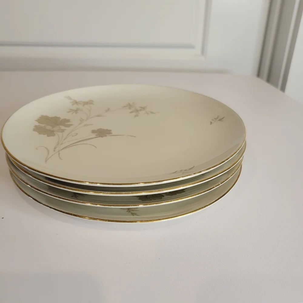 VINTAGE Seltmann Weiden Bavaria set of 4 salad plates #150